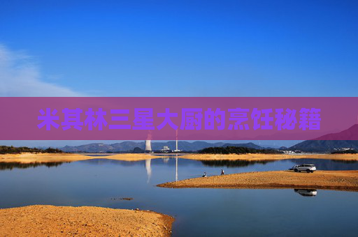 米其林三星大厨的烹饪秘籍