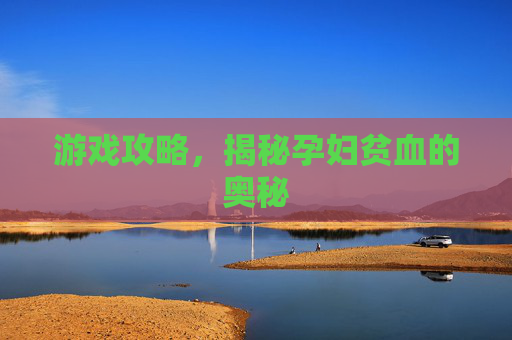 游戏攻略,揭秘孕妇贫血的奥秘 游戏攻略,揭秘孕妇贫血的奥秘