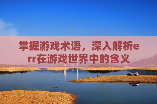 掌握游戏术语，深入解析err在游戏世界中的含义