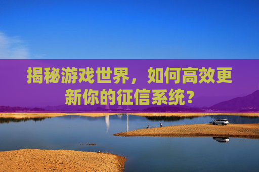 揭秘游戏世界，如何高效更新你的征信系统？