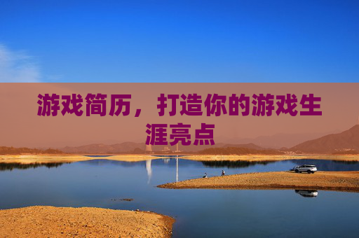 游戏简历，打造你的游戏生涯亮点