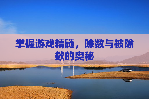掌握游戏精髓，除数与被除数的奥秘