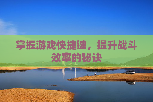 掌握游戏快捷键，提升战斗效率的秘诀