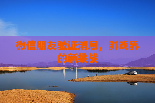 微信朋友验证消息，游戏界的新挑战