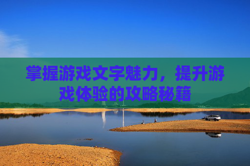 掌握游戏文字魅力，提升游戏体验的攻略秘籍