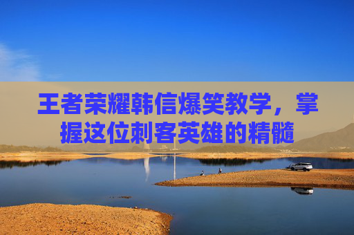 王者荣耀韩信爆笑教学，掌握这位刺客英雄的精髓