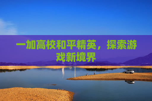 一加高校和平精英，探索游戏新境界