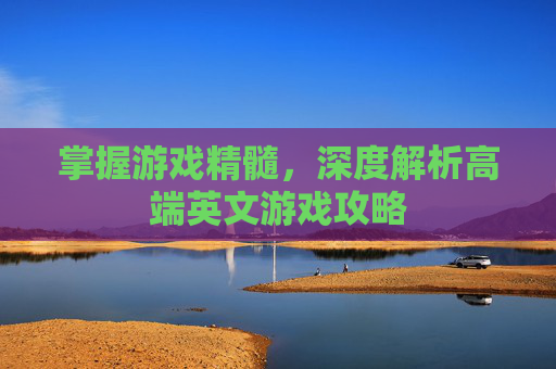掌握游戏精髓，深度解析高端英文游戏攻略
