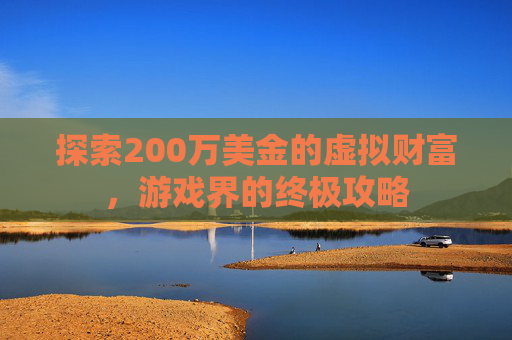探索200万美金的虚拟财富，游戏界的终极攻略