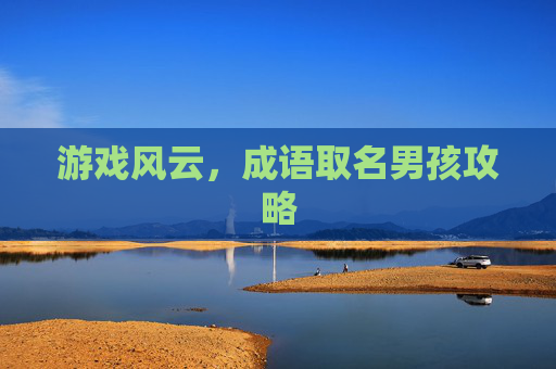 游戏风云，成语取名男孩攻略