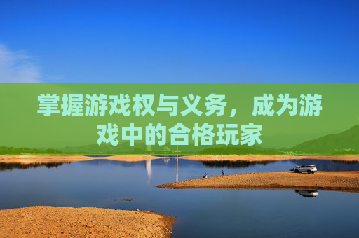 掌握游戏权与义务，成为游戏中的合格玩家