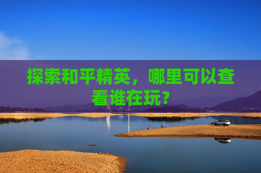 探索和平精英，哪里可以查看谁在玩？