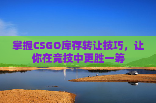 掌握CSGO库存转让技巧，让你在竞技中更胜一筹