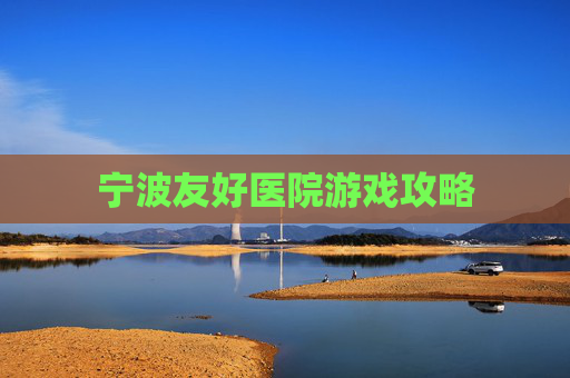 宁波友好医院游戏攻略
