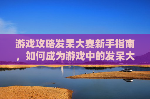 游戏攻略发呆大赛新手指南，如何成为游戏中的发呆大师