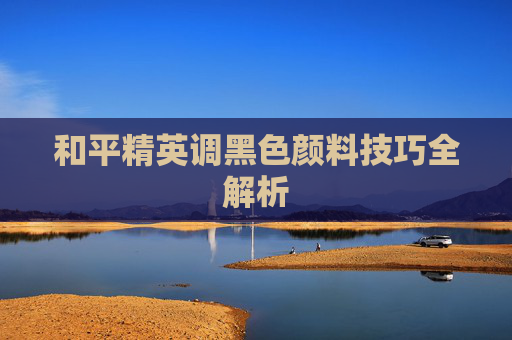 和平精英调黑色颜料技巧全解析 和平精英调黑色颜料技巧全解析