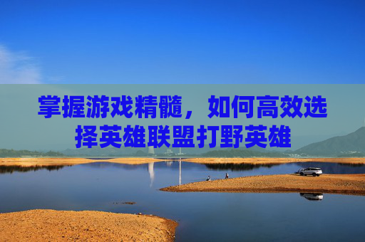 掌握游戏精髓,如何高效选择英雄联盟打野英雄 掌握游戏精髓,如何高效选择英雄联盟打野英雄