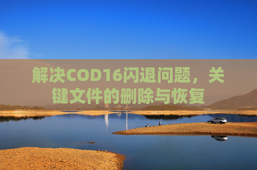 解决COD16闪退问题,关键文件的删除与恢复 解决COD16闪退问题,关键文件的删除与恢复