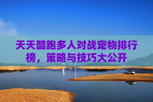 天天酷跑多人对战宠物排行榜,策略与技巧大公开 天天酷跑多人对战宠物排行榜,策略与技巧大公开