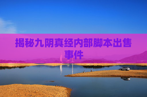 揭秘九阴真经内部脚本出售事件 揭秘九阴真经内部脚本出售事件