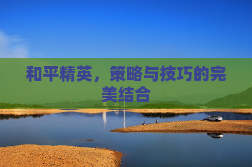 和平精英,策略与技巧的完美结合 和平精英,策略与技巧的完美结合