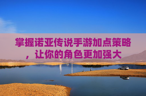 掌握诺亚传说手游加点策略,让你的角色更加强大 掌握诺亚传说手游加点策略,让你的角色更加强大