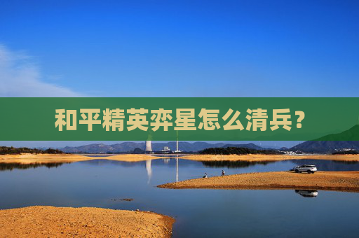 和平精英弈星怎么清兵? 和平精英弈星怎么清兵?