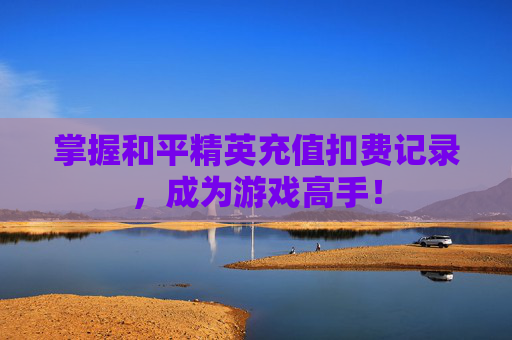 掌握和平精英充值扣费记录，成为游戏高手！