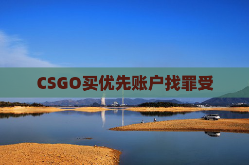 CSGO买优先账户找罪受