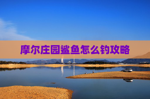 摩尔庄园鲨鱼怎么钓攻略 摩尔庄园鲨鱼怎么钓攻略