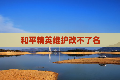 和平精英维护改不了名