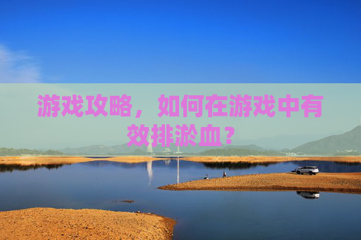 游戏攻略，如何在游戏中有效排淤血？